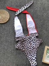 Charger l'image dans la galerie, Splice Couleur Dos Nu Sexy Une Pièce Maillots De Bain Piece