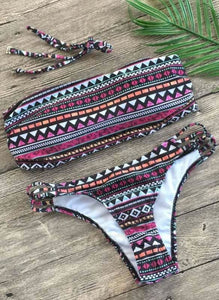 Stripe Sangle Sexy Bikini Maillots De Bain Bikinis