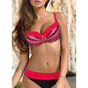 Taille Basse Imprimé À Bretelles Sexy Bikinis Maillots De Bain
