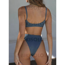Charger l&#39;image dans la galerie, Taille Basse Jambe Haute À Bretelles Sexy Bikinis Maillots De Bain