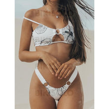 Charger l&#39;image dans la galerie, Taille Basse Jambe Haute À Bretelles Sexy Bikinis Maillots De Bain