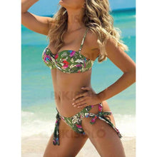 Charger l&#39;image dans la galerie, Taille Basse Lacer À Bretelles Sexy Mignon Bikinis Maillots De Bain