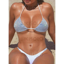 Charger l&#39;image dans la galerie, Taille Basse Lanière Dos Nu Sexy Luxe Bikinis Maillots De Bain