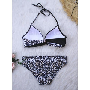 Taille Basse Patchwork Dos Nu Sexy Bikinis Maillots De Bain