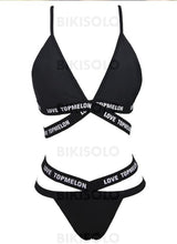 Charger l'image dans la galerie, Taille Basse Sangle Sports Bikini Maillots De Bain Bikinis