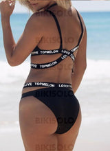 Charger l'image dans la galerie, Taille Basse Sangle Sports Bikini Maillots De Bain Bikinis