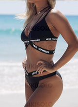 Charger l'image dans la galerie, Taille Basse Sangle Sports Bikini Maillots De Bain Bikinis