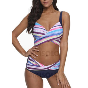 Taille Basse Traverser Pente À Bretelles Jolis Bikinis Maillots De Bain