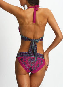 Triangle Taille Basse Dos Nu À La Mode Bikinis Maillots De Bain