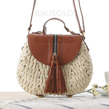 Charger l&#39;image dans la galerie, Vintage/simple Sacs À Bandoulière/sacs De Plage Beige Bandoulière