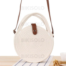 Charger l&#39;image dans la galerie, Vintage/simple Sacs À Bandoulière/sacs De Plage Blanc Bandoulière