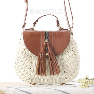 Vintage/simple Sacs À Bandoulière/sacs De Plage Blanc Bandoulière