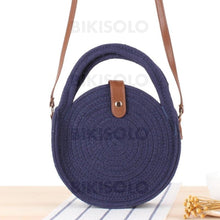 Charger l&#39;image dans la galerie, Vintage/simple Sacs À Bandoulière/sacs De Plage Bleu Foncé Bandoulière