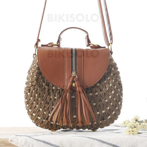 Vintage/simple Sacs À Bandoulière/sacs De Plage Brun Foncé Bandoulière