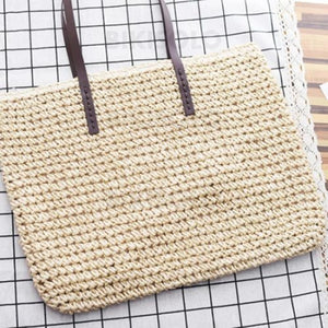 Vintage/simple Sacs Fourre-Tout/sacs De Plage Beige À Bandoulière