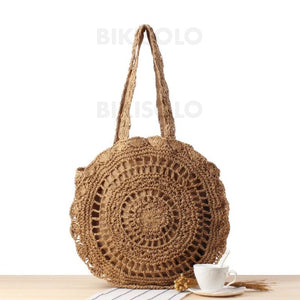 Vintage/simple Sacs Fourre-Tout/sacs De Plage/sacs Hobo Marron À Bandoulière Plage